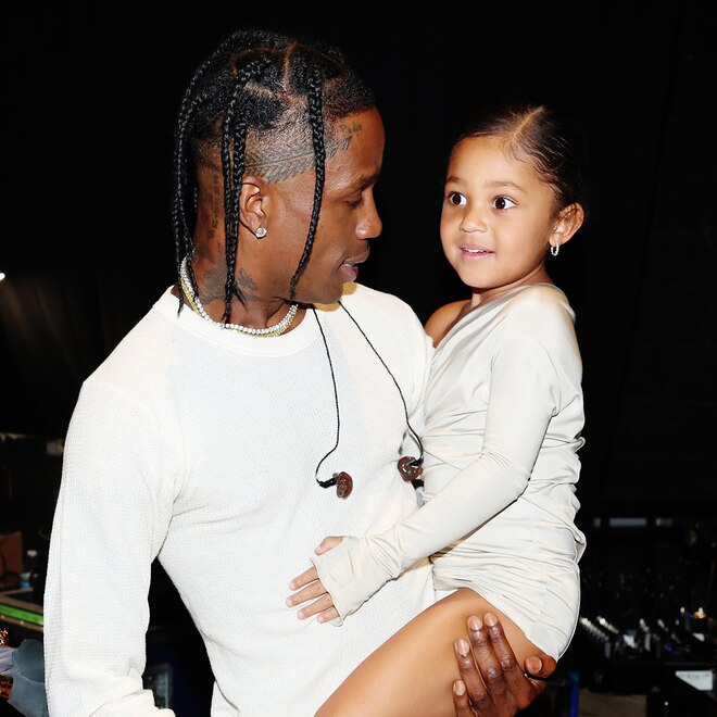 Travis Scott Gives Shoutout to Daughter Stormi During Coachella Set